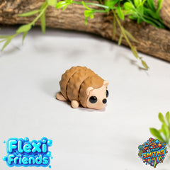 Flexi Friend Hedgehog - Flexible 3D Printed Toy - The 3D Print Smiths