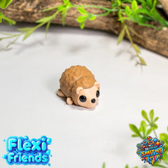 Flexi Friend Hedgehog - Flexible 3D Printed Toy - The 3D Print Smiths