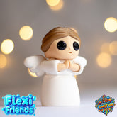 Flexi Friend Angel - Flexible 3D Printed Toy - The 3D Print Smiths