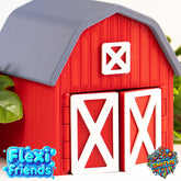 Flexi Friends Animal Barn With Moving Doors