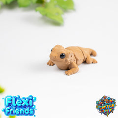 Flexi Friend Baby Bearded Dragon - Flexible 3D Printed Toy