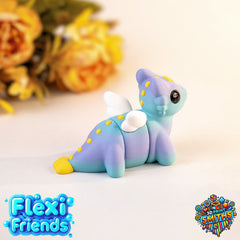 Flexi Friend Baby Celestial Dragon - Flexible 3D Printed Toy