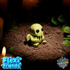 Flexi Friend Baby Cthulhu - Flexible 3D Printed Toy - The 3D Print Smiths