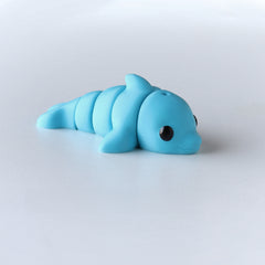 Flexi Friend Dolphin - Flexible 3D Printed Toy - The 3D Print Smiths