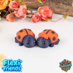 Flexi Friend Baby Ladybug - Flexible 3D Printed Toy