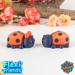 Flexi Friend Baby Ladybug - Flexible 3D Printed Toy