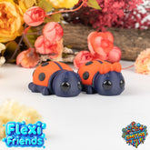 Flexi Friend Baby Ladybug - Flexible 3D Printed Toy