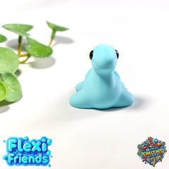 Flexi Friend Loch Ness - Flexible 3D Printed Toy - The 3D Print Smiths