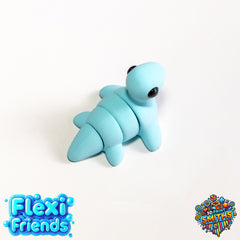 Flexi Friend Loch Ness - Flexible 3D Printed Toy - The 3D Print Smiths
