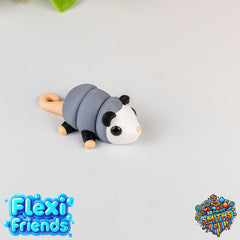 Flexi Friend Baby Opossum - Flexible 3D Printed Toy