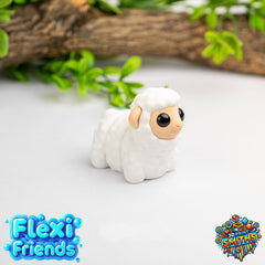 Flexi Friend Sheep - Flexible 3D Printed Toy - The 3D Print Smiths