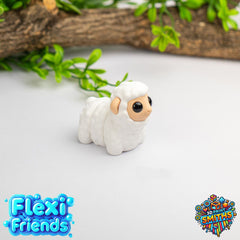 Flexi Friend Sheep - Flexible 3D Printed Toy - The 3D Print Smiths