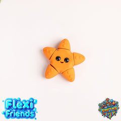 Flexi Friend Starfish - Flexible 3D Printed Toy - The 3D Print Smiths
