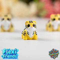 Flexi Friend Baby Tiger - Flexible 3D Printed Toy