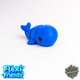 Flexi Friend Baby Whale - Flexible 3D Printed Toy - The 3D Print Smiths