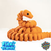 Flexi Friend Ball Python - Flexible 3D Printed Toy - The 3D Print Smiths