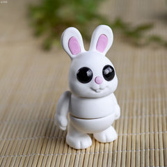 Flexi Friend Bunny Rabbit- Flexible 3D Printed Toy - The 3D Print Smiths