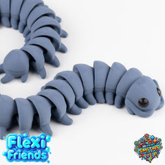 Flexi Friend Tiny Centipede - Flexible 3D Printed Toy