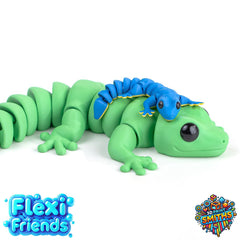 Flexi Friend Gecko - Flexible 3D Printed Toy