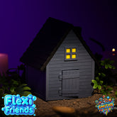 Flexi Friend Haunted House With Moving Doors