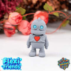 Flexi Friend Tiny LoveBot - Flexible 3D Printed Toy