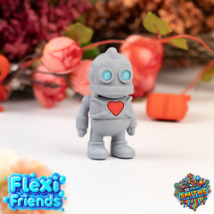 Flexi Friend Tiny LoveBot - Flexible 3D Printed Toy