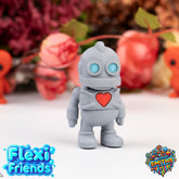 Flexi Friend Tiny LoveBot - Flexible 3D Printed Toy
