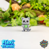 Flexi Friend Tiny Lucky Cat - Flexible 3D Printed Toy