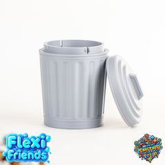 Flexi Friend Trash Can Display - Flexible 3D Printed Toy
