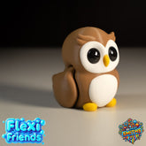 Flexi Friend Owl - Flexible 3D Printed Toy