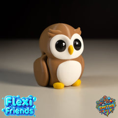 Flexi Friend Owl - Flexible 3D Printed Toy