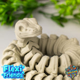 Flexi Friend Skeleton Snake - Flexible 3D Printed Toy - The 3D Print Smiths