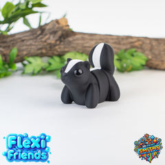 Flexi Friend Baby Skunk - Flexible 3D Printed Toy