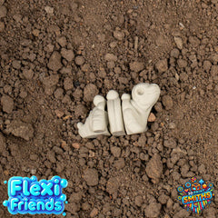 Flexi Friend Stegosaurus Skeleton - Flexible 3D Printed Toy
