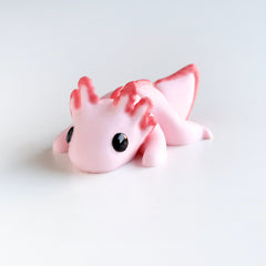 Flexi Friend Axolotl - Flexible 3D Printed Toy - The 3D Print Smiths