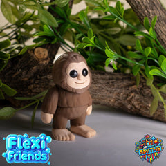 Flexi Friend Baby Bigfoot - Flexible 3D Printed Toy - The 3D Print Smiths