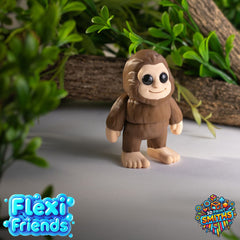 Flexi Friend Baby Bigfoot - Flexible 3D Printed Toy - The 3D Print Smiths