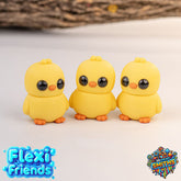 Flexi Friend Tiny Chick - Flexible 3D Printed Toy