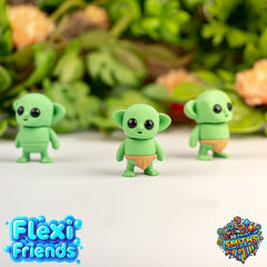 Flexi Friend Tiny Goblin - Flexible 3D Printed Toy
