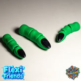 Flexi Friend Witch Finger - Flexible 3D Printed Toy - The 3D Print Smiths