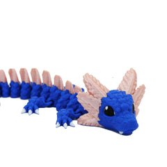 3D Printed Axolotl Dragon | Multi-Colour Articulated Fidget Toy