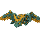 3D Printed Baby Crystalwing Dragon | Multi-Colour Articulated Fidget Toy