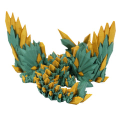 3D Printed Baby Crystalwing Dragon | Multi-Colour Articulated Fidget Toy