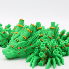 3D Printed Bamboo Dragon Articulated Fidget Toy