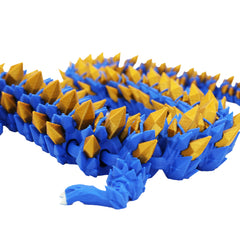 3D Printed Crystal Dragon | Multi-Colour Articulated Fidget Toy