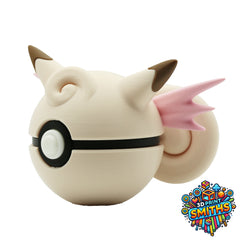 Clefable Character Ball 3D Printed Collectable
