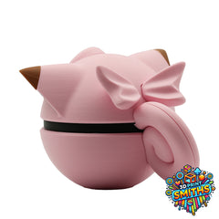 Clefairy Character Ball 3D Printed Collectable