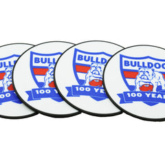 Western Bulldogs AFL Coaster 3D Printed Drink Coaster - The 3D Print Smiths