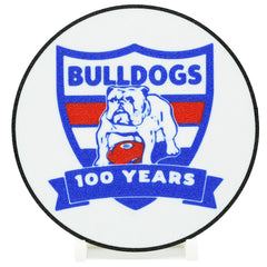Western Bulldogs AFL Coaster 3D Printed Drink Coaster - The 3D Print Smiths