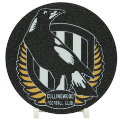 Collingwood Magpies Inspired AFL Coaster 3D Printed Drink Coaster - The 3D Print Smiths